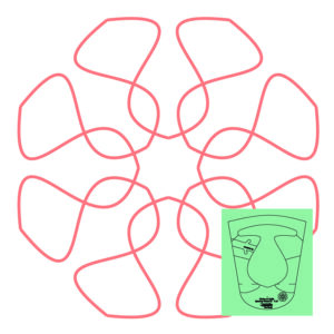 Westalee Design Circles On Quilts Spinning Wheel #32 Template
