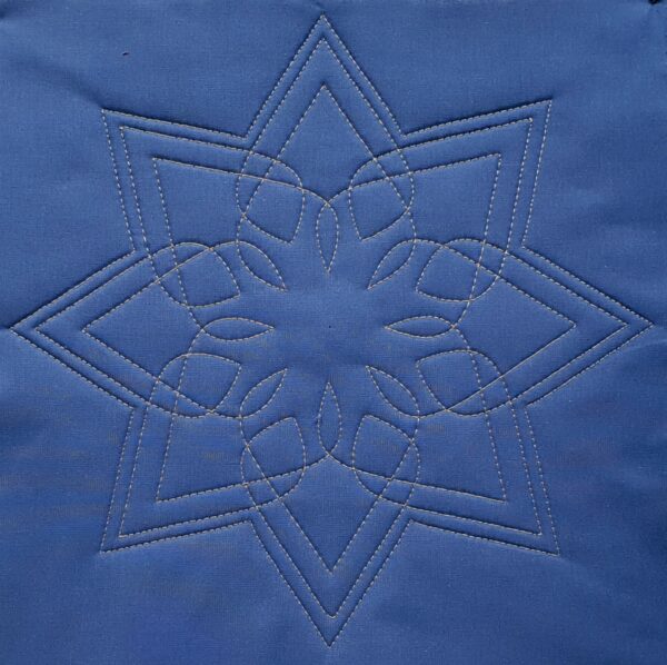 Westalee Design Circles on Quilts Spinning Wheel #36 with Echo