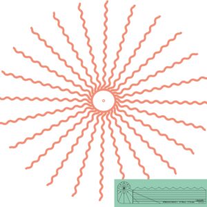 Westalee Design Spinning Waves Template #2