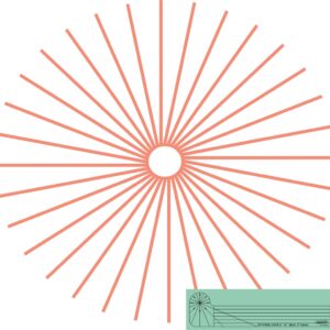 Westalee Design Spinning Waves Template #6