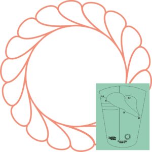 Westalee Design Wreath #12 Template