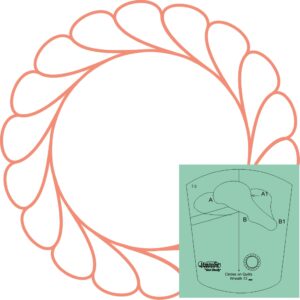 Westalee Design Wreath #13 Template