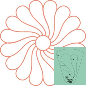 Westalee Design Wreath #16 Template
