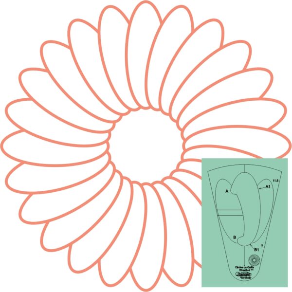 Westalee Design Wreath #4 Template