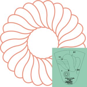 Westalee Design Wreath #5 Template