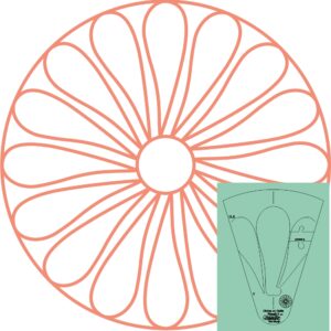 Westalee Design Wreath #6 Template
