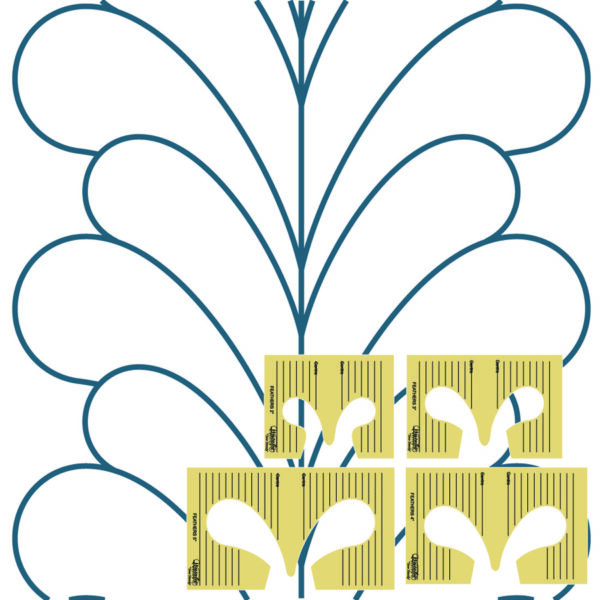 Feather Ruler Organizer Pattern by Lorena Corzatt - Image 3