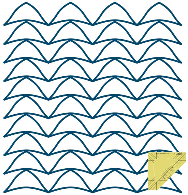 Westalee Design Flying Tricorn Templates - London Collection - Image 2