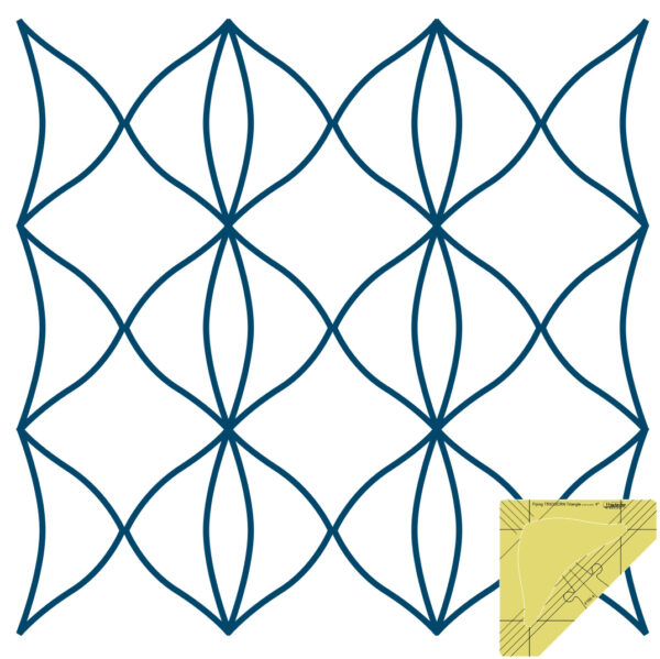 Westalee Design Flying Tricorn Templates - London Collection - Image 3