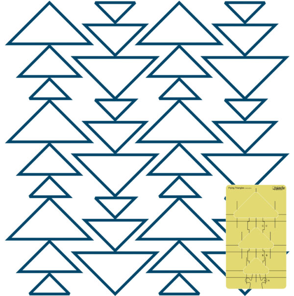 Westalee Design Flying Triangle Templates - London Collection - Image 4