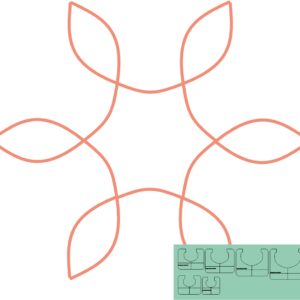 Westalee Design Grand Leaf Center 1 Templates