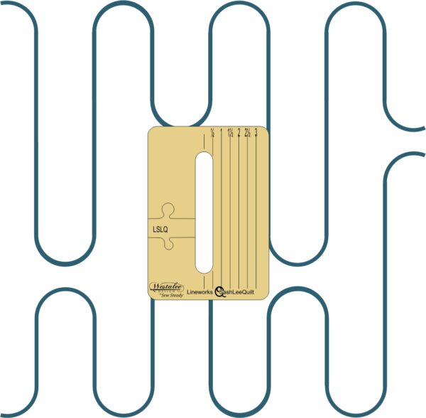 Westalee Design Sashlee Quilt Template - Line Works - Image 3