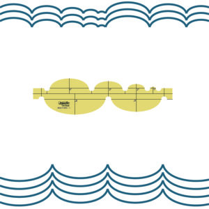 Westalee Design Multi Arc Rulers-Shallow Ovals