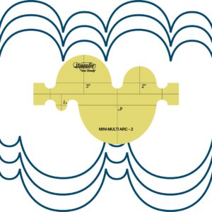 Westalee Design Mini Multi Arc Ruler