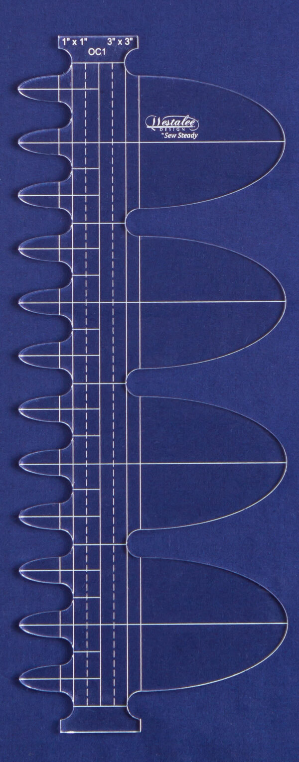 Westalee Design Oval Clamshell Templates - Image 4