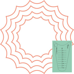 Westalee Design Spin An Echo Template #11