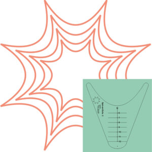 Westalee Design Spin An Echo Template #2