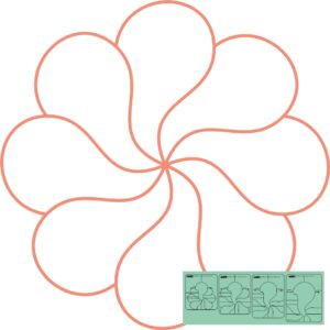 Westalee Design Spin-e-Fex Feather Templates