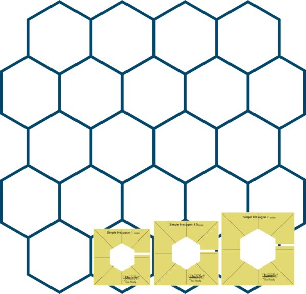 Westalee Design Simple Hexagons