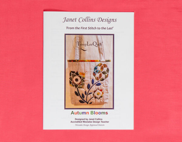 Autumn Blooms Bag Pattern-by Janet Collins