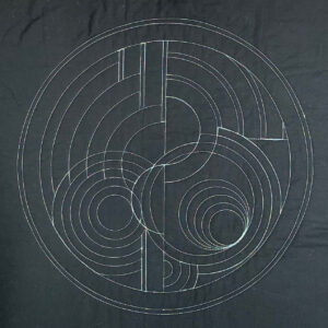 Concentric Tangent: Circle Play with Westalee Circle Template, Pattern by Kate Quinn