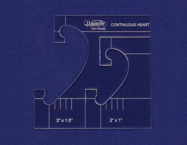 Westalee Design Continuous Heart Border Tool (Small) - Image 2