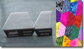 Westalee Design Half Hexagon Stash Buster