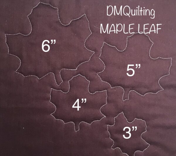 DM Quilting - Maple Leaf Templates - Image 2