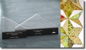 Westalee Design Pieced Equilateral Triangle Stash Buster Set