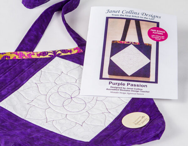 Purple Passion Bag Project - By Janet Collins - Digital Download - Image 2