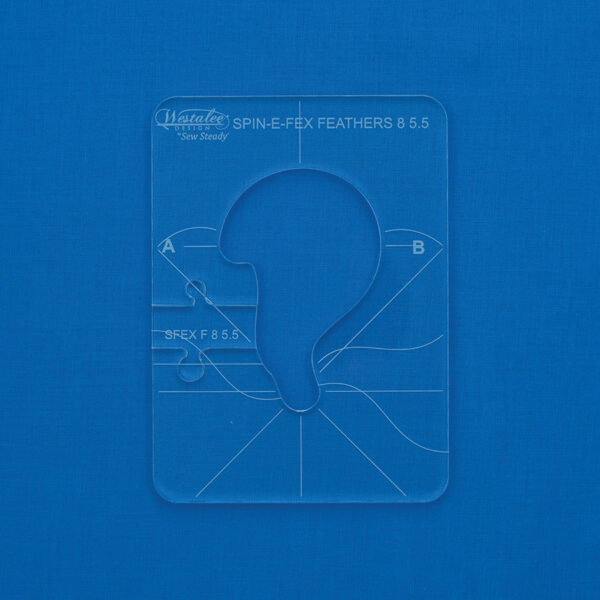 Westalee Design Spin-e-Fex Feather Templates - Image 2